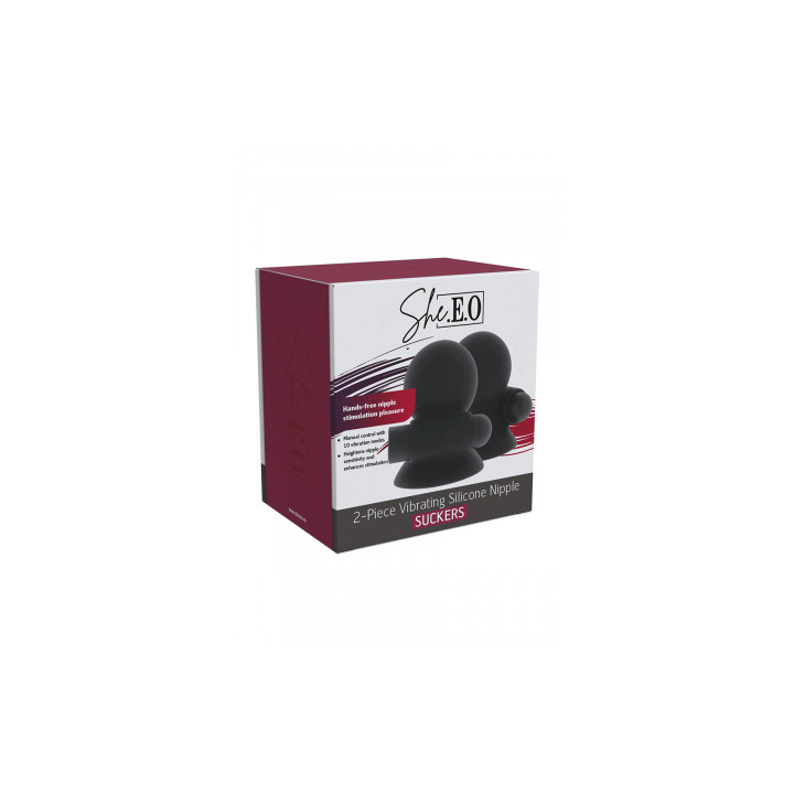 Suceurs de mamelons vibrants - She.E.O
