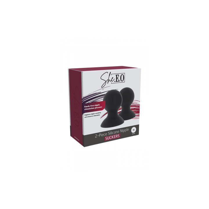 Suceurs de mamelons en silicone  taille M - She.E.O