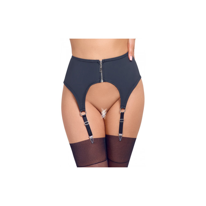 Porte-jarretelles noir mat - Cottelli LINGERIE