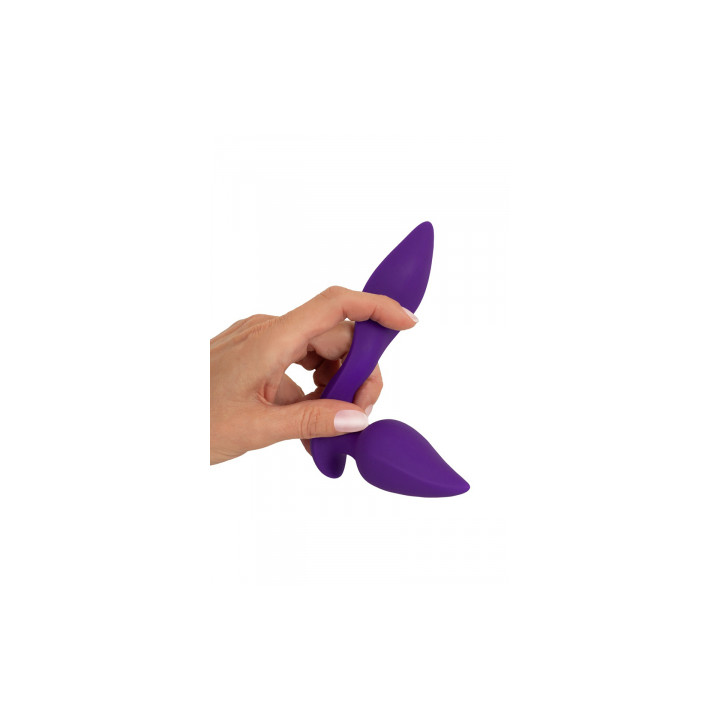 Plug et stimulateur externe vibrant 2 en 1 - Sweet Smile
