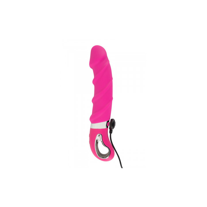 Vibro chauffant rechargeable 22,8 x 4 cm - Sweet Smile