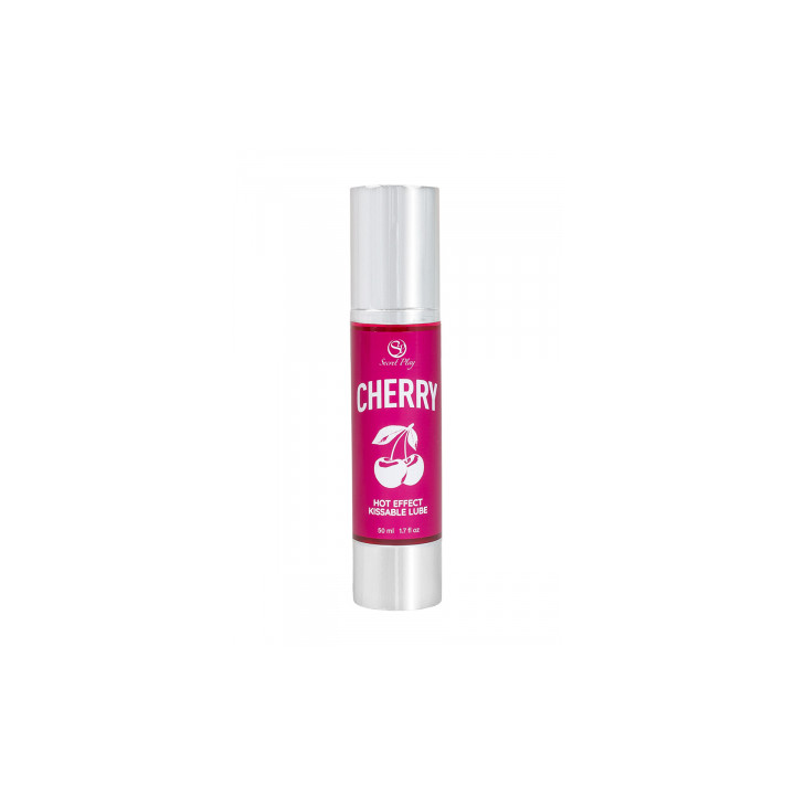 Lubrifiant chauffant goût Cerise - Secret Play