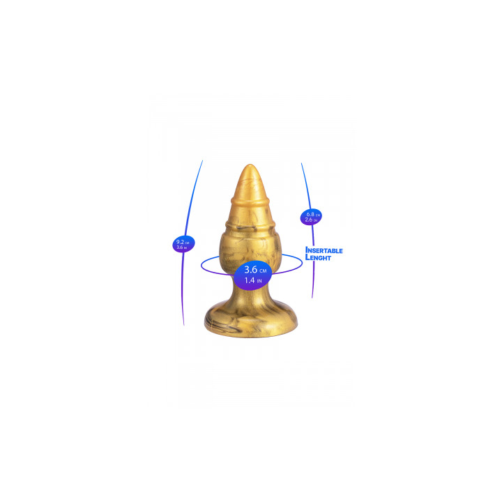Plug anal Goldy M Fantasy Collection - SilexD