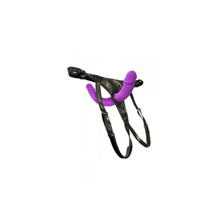 Double Strap-On ultra doux - Sweet Smile