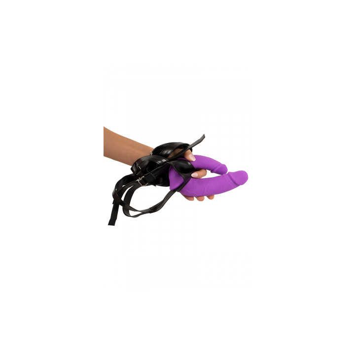 Double Strap-On ultra doux - Sweet Smile