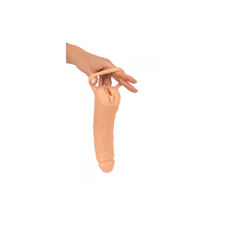 Masturbateur et extension de pénis  23,8 cm - Nature Skin