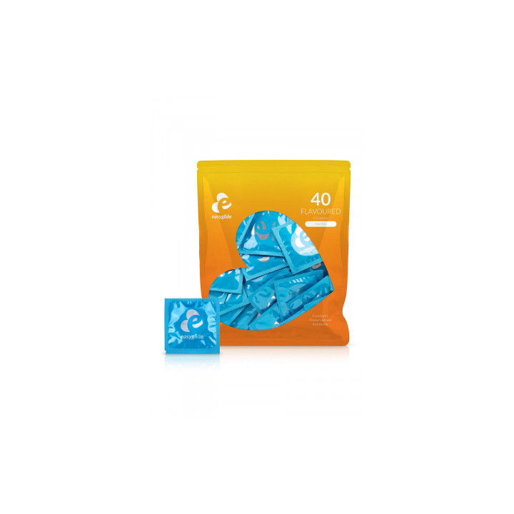 40 préservatifs parfumés - EasyGlide