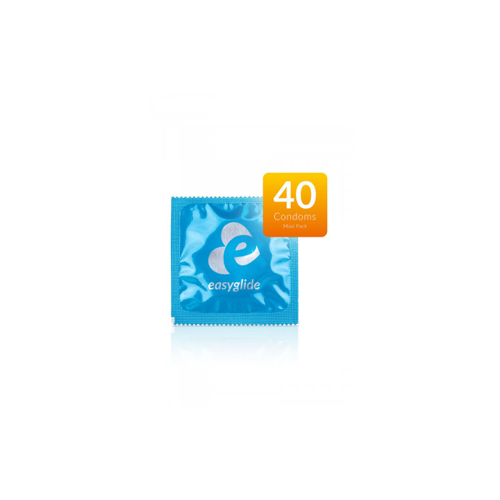 40 préservatifs parfumés - EasyGlide