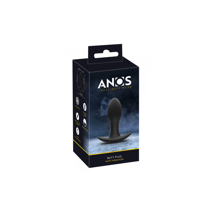 Petit plug anal vibrant - Anos