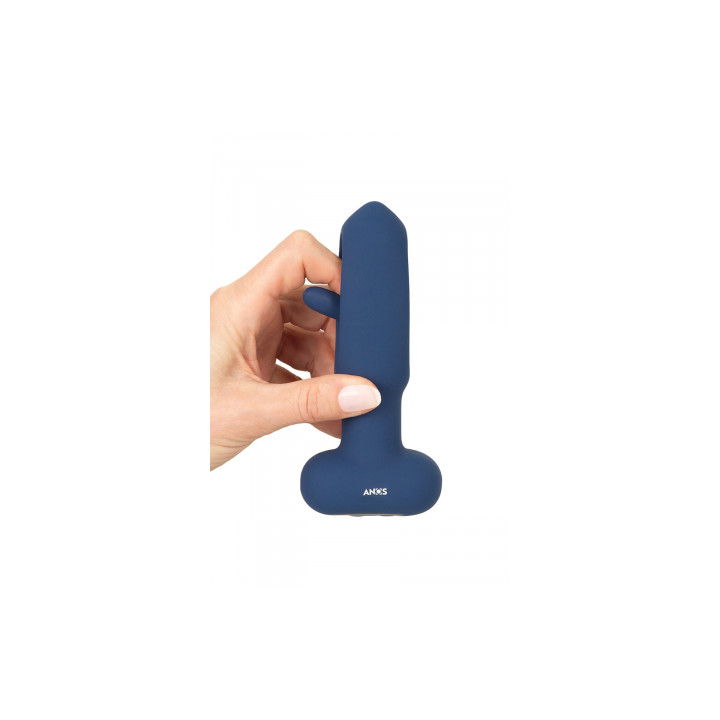 Plug anal vibrant avec langue oscillante - Anos