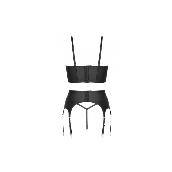 Ensemble lingerie 3 pièces avec porte-jarretelles - Cottelli PARTY