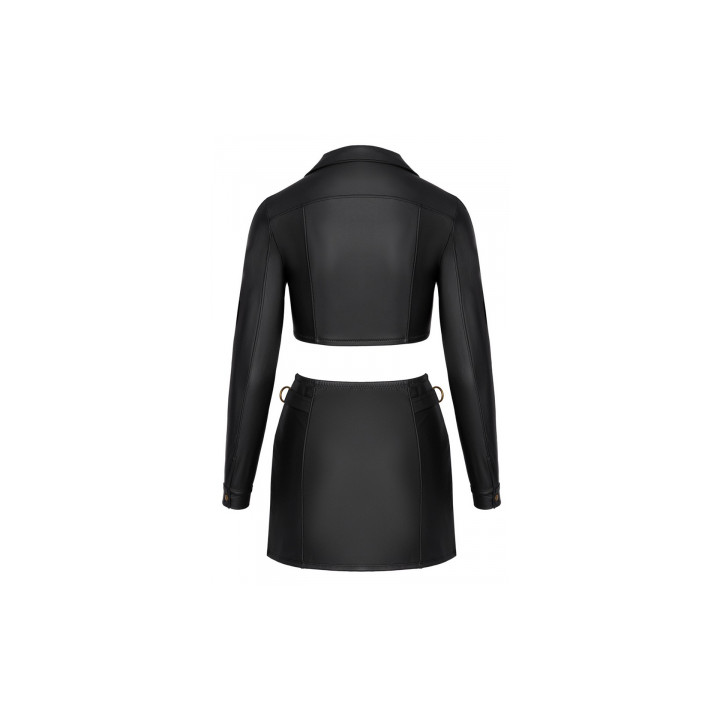 Ensemble top et jupe courte noir - Cottelli PARTY