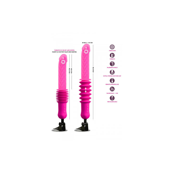 Vibro va-et-vient RC Warming Fucking Machine - You2Toys