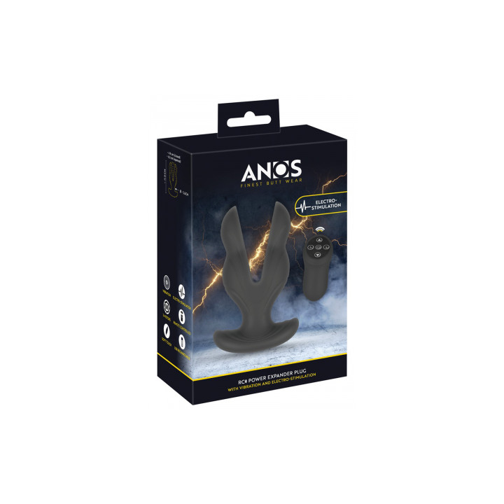 Plug anal  E-Stim RC Power Expander Plug - Anos