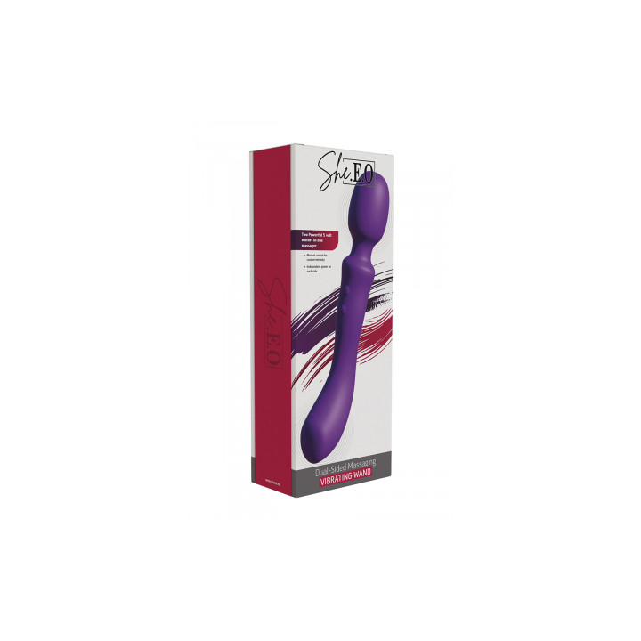Vibromasseur 2 en 1 - She.E.O