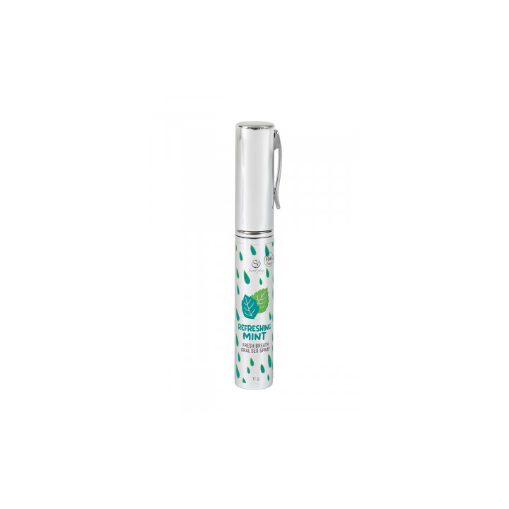 Spray sexe oral et haleine fraiche à la menthe