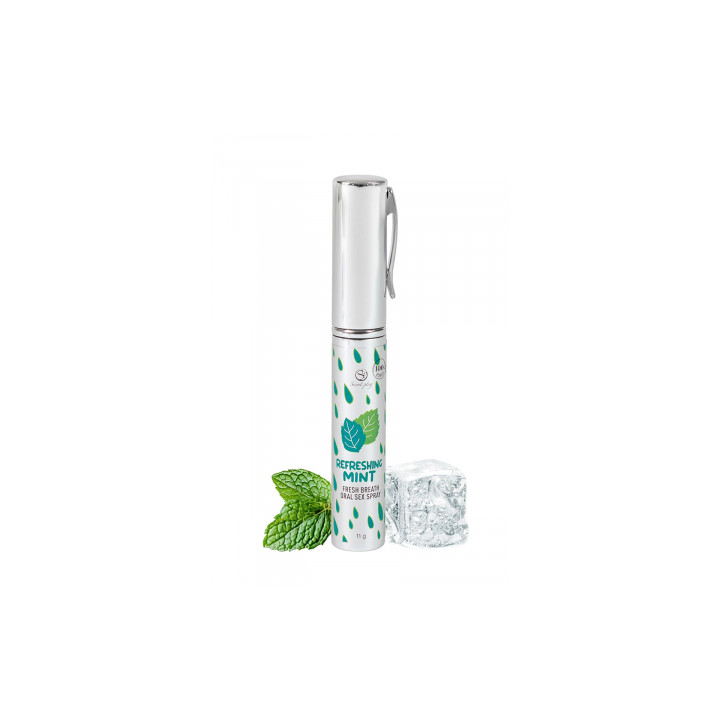 Spray sexe oral et haleine fraiche à la menthe