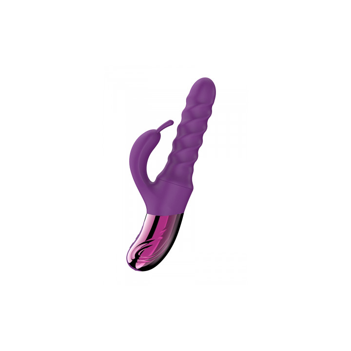 Vibro Swirl Rabbit Thrusting Vibrator - She.E.O