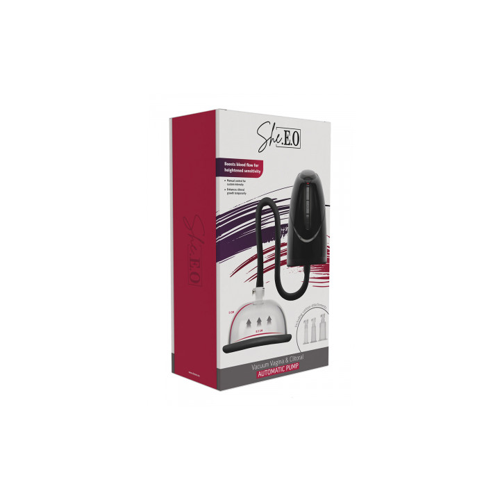 Pompe à vagin et clitoris automatique - She.E.O