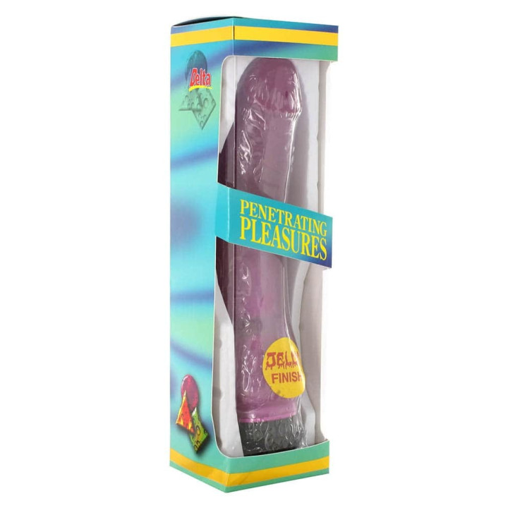 Jelly Vibrator Lavender 1
