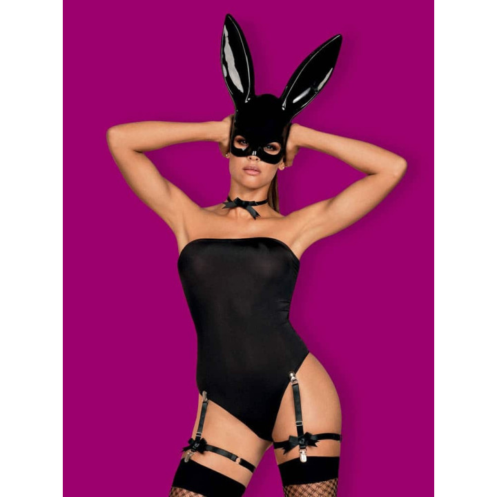 Bunny costume L/XL black