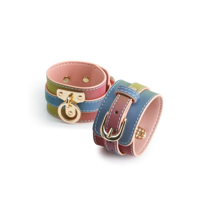 Spectra Bondage - Wrist cuff - Rainbow_B15O25_2