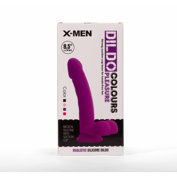 X-MEN 8.5" Dildo Colour Pleasure Flesh 1_B0O50_1
