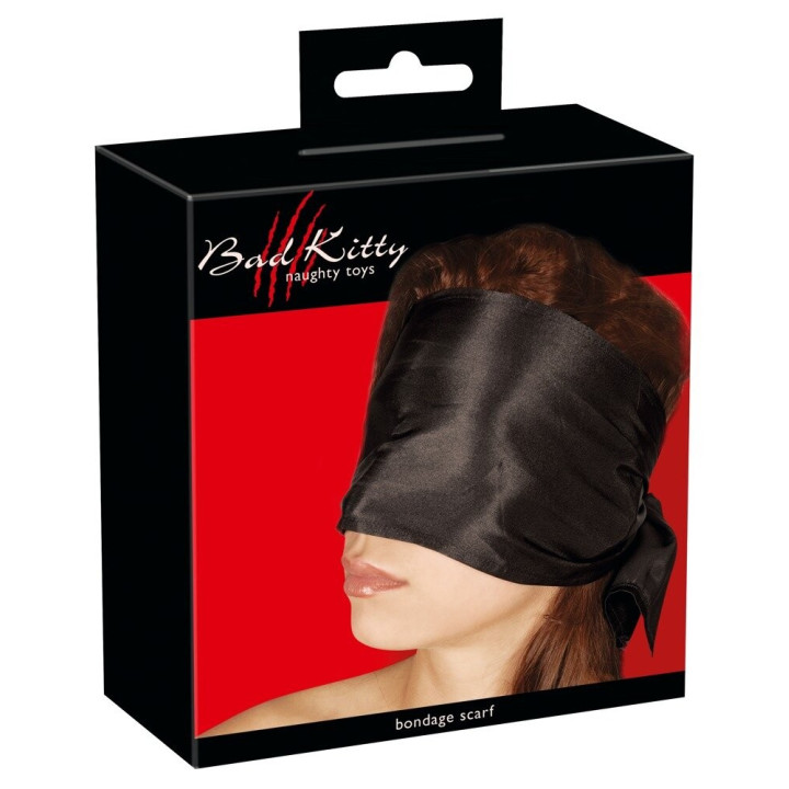Bad Kitty Bondage Scarf Black