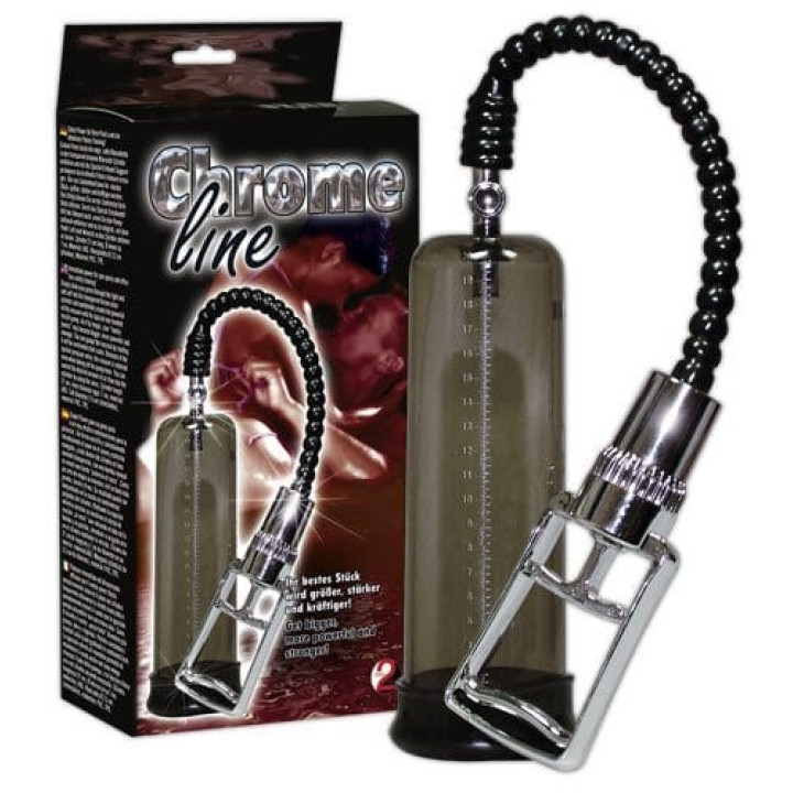 Chrome Line Penis Pump