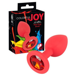 Colorful Joy Jewel Red Plug