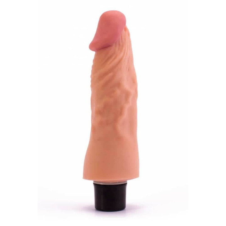 7" Real Softee Vibrating Dildo  1