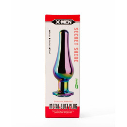 X-MEN Secret Shine Metal Blug Plug Rainbow L