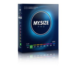 MY SIZE PRO Condoms 47 mm (3 pieces)