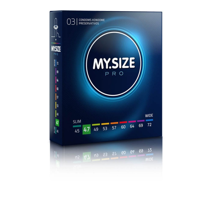 MY SIZE PRO Condoms 47 mm (3 pieces)