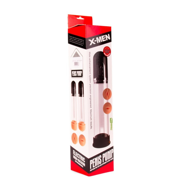 X-MEN Electric Penis Pump Black