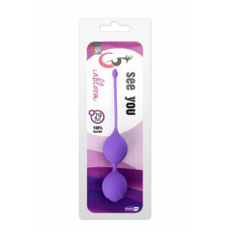See You In Bloom Duo Balls 29 mm Purple