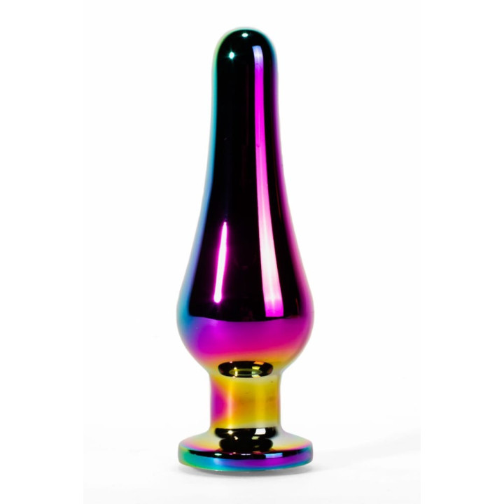 X-MEN Secret Shine Metal Butt Plug Rainbow M
