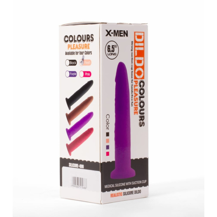 X-MEN 6.5" Dildo Colours Pleasure Flesh 2