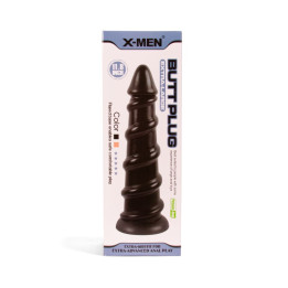 X-MEN 11.8 inch Butt Plug Black_B0O50_4