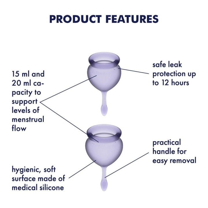 Feel Good Menstrual Cup Lilla