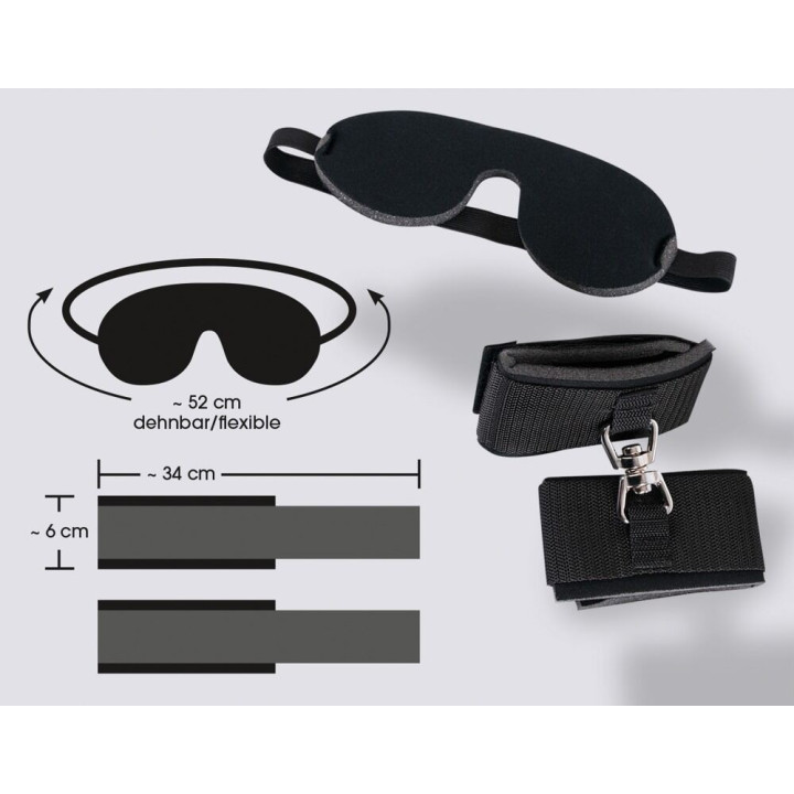 Bad Kitty Wristcuffs Eyemask