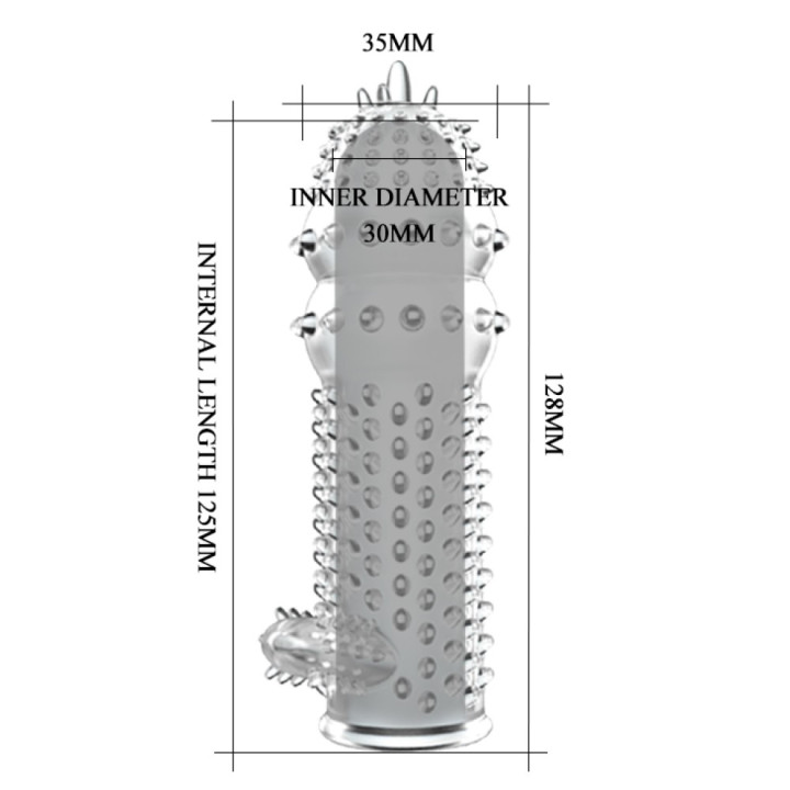 Penis Sleeve Clear 1