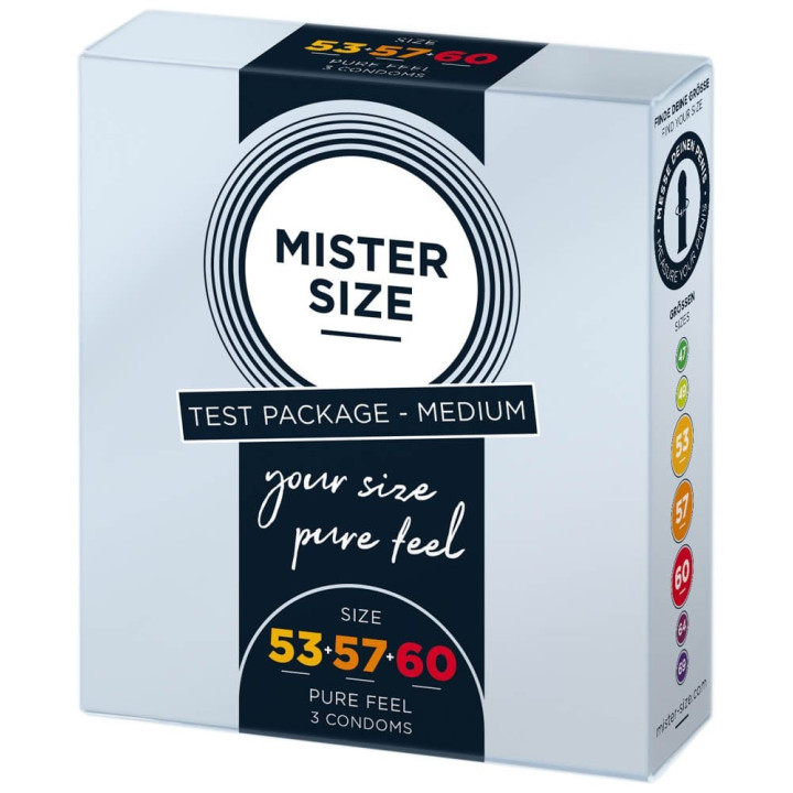 MISTER SIZE - 53-57-60 (3 condoms)