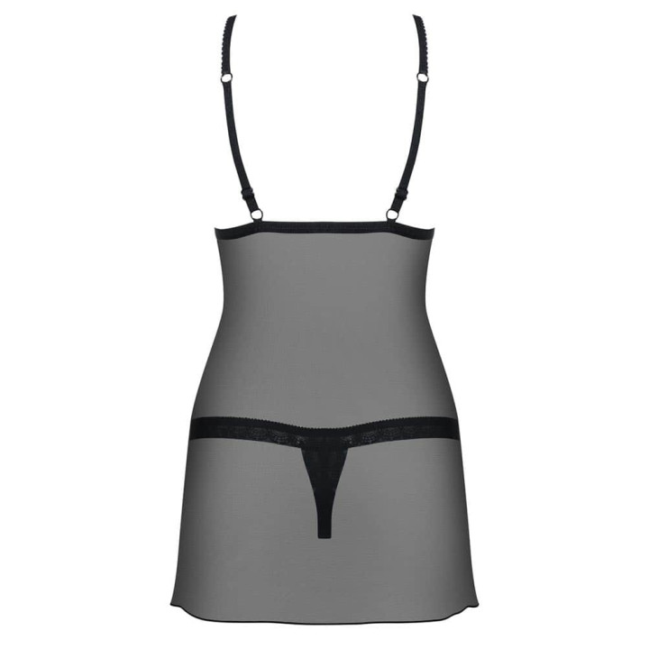 865-CHE-1 chemise & thong  S/M