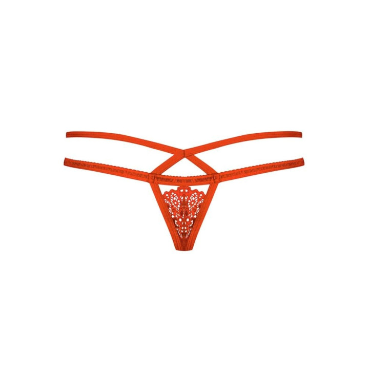 838-THO-3 thong red  S/M