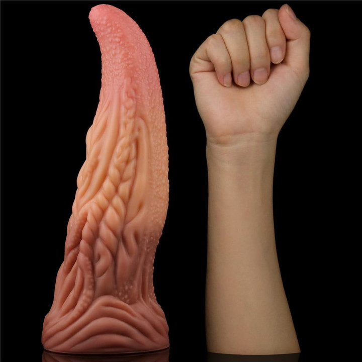 10'' Dual layered Platinum Silicone Tongue_B0O50_3