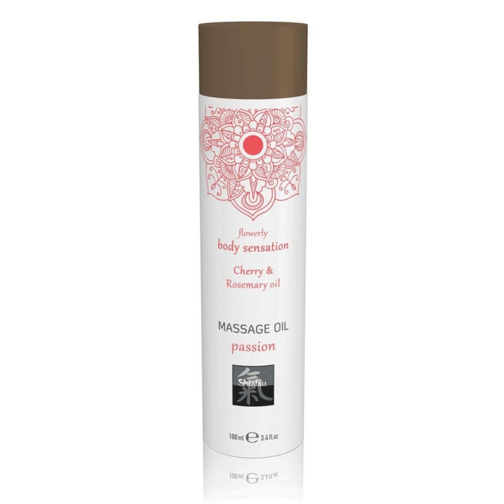 Massage oil passion - Cherry & Rosemary oil 100ml