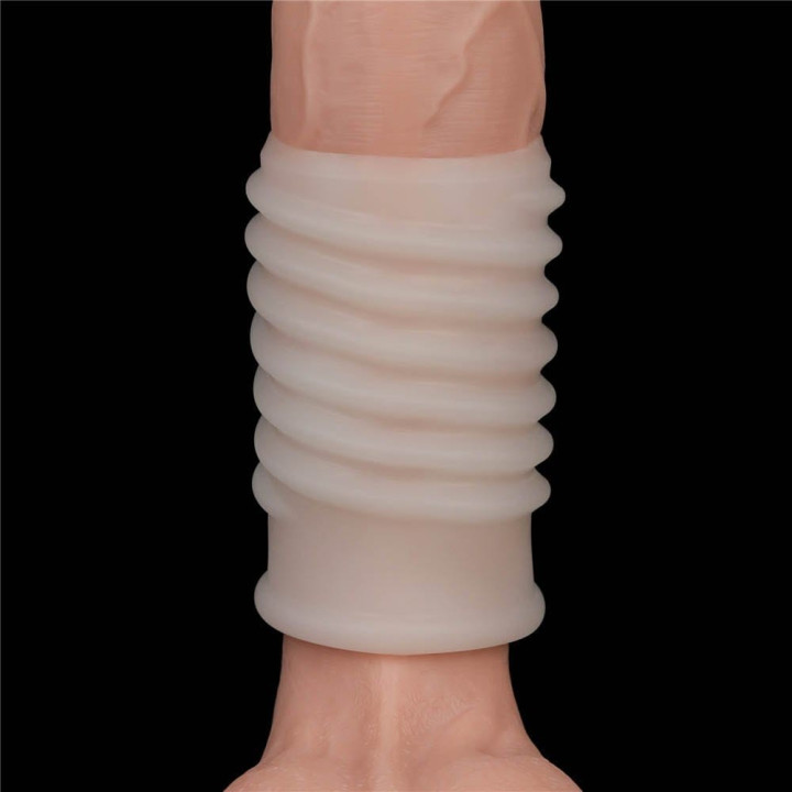 Vibrating Spiral Knights Ring (White) I