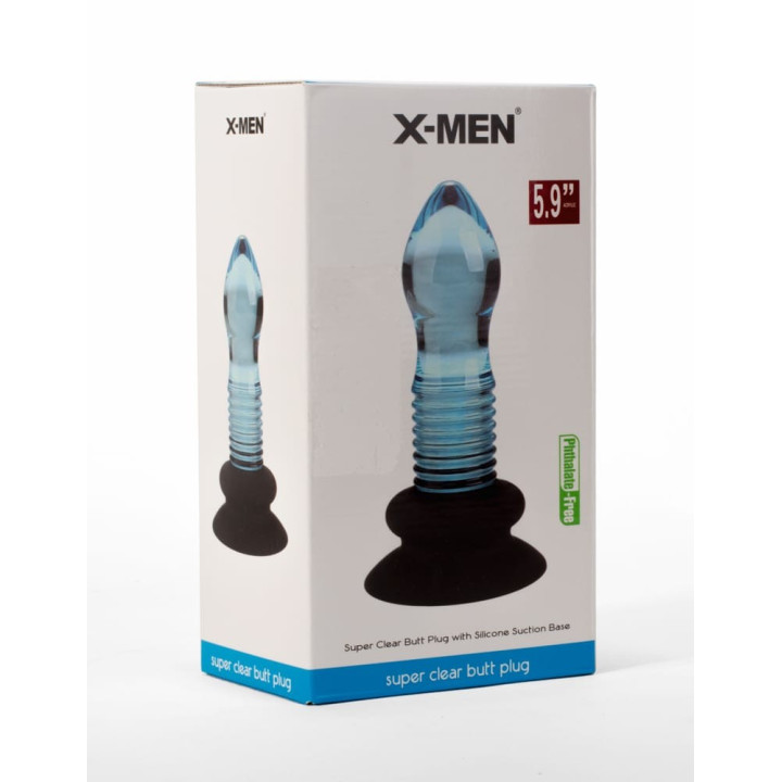 X-MEN Sharp Top 5.9" Anal Plug