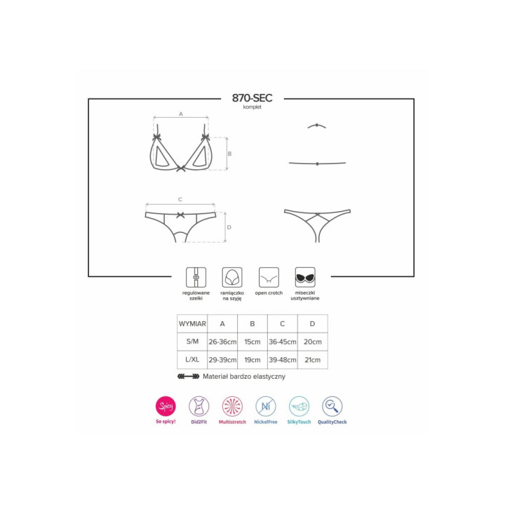 870-SEC-3 2 pcs set L/XL